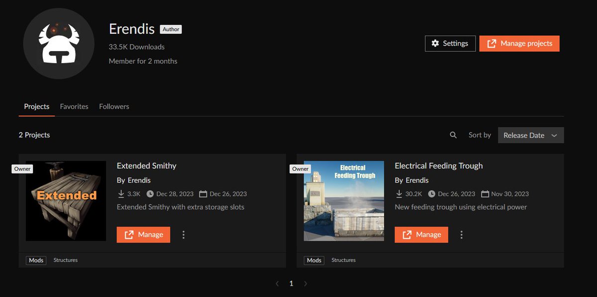 I know it's not much, but I'm still happy to see some people using them. #Ark #ArkSurvivalAscended