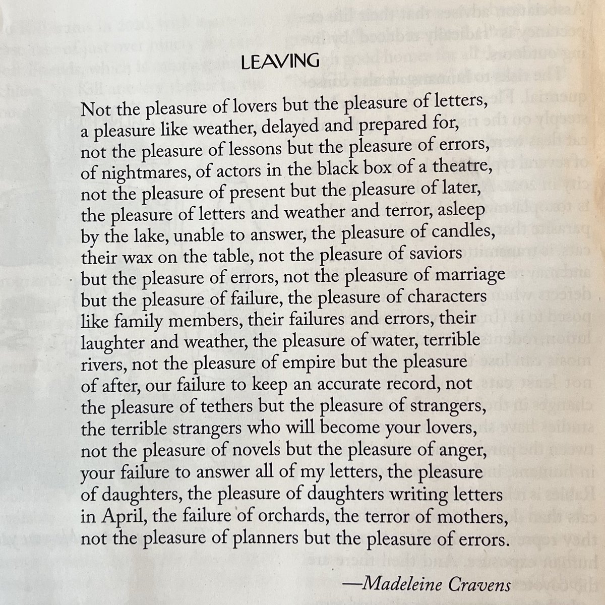 A poem from my forthcoming book, Pleasure Principle (out in June with @ScribnerBooks), is in the latest issue of @NewYorker: newyorker.com/magazine/2024/….