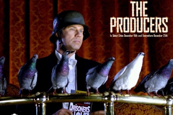 historical_kate's tweet photo. Home alone with the TV buttons all to myself. Going I to one of my favourite films, there may be singing and sparkly frankfurters. #irreverent #theproducers #pigeons #keepitgay #rainingoutside #iwanttobeaproducer https://t.co/09wi6fwZeW