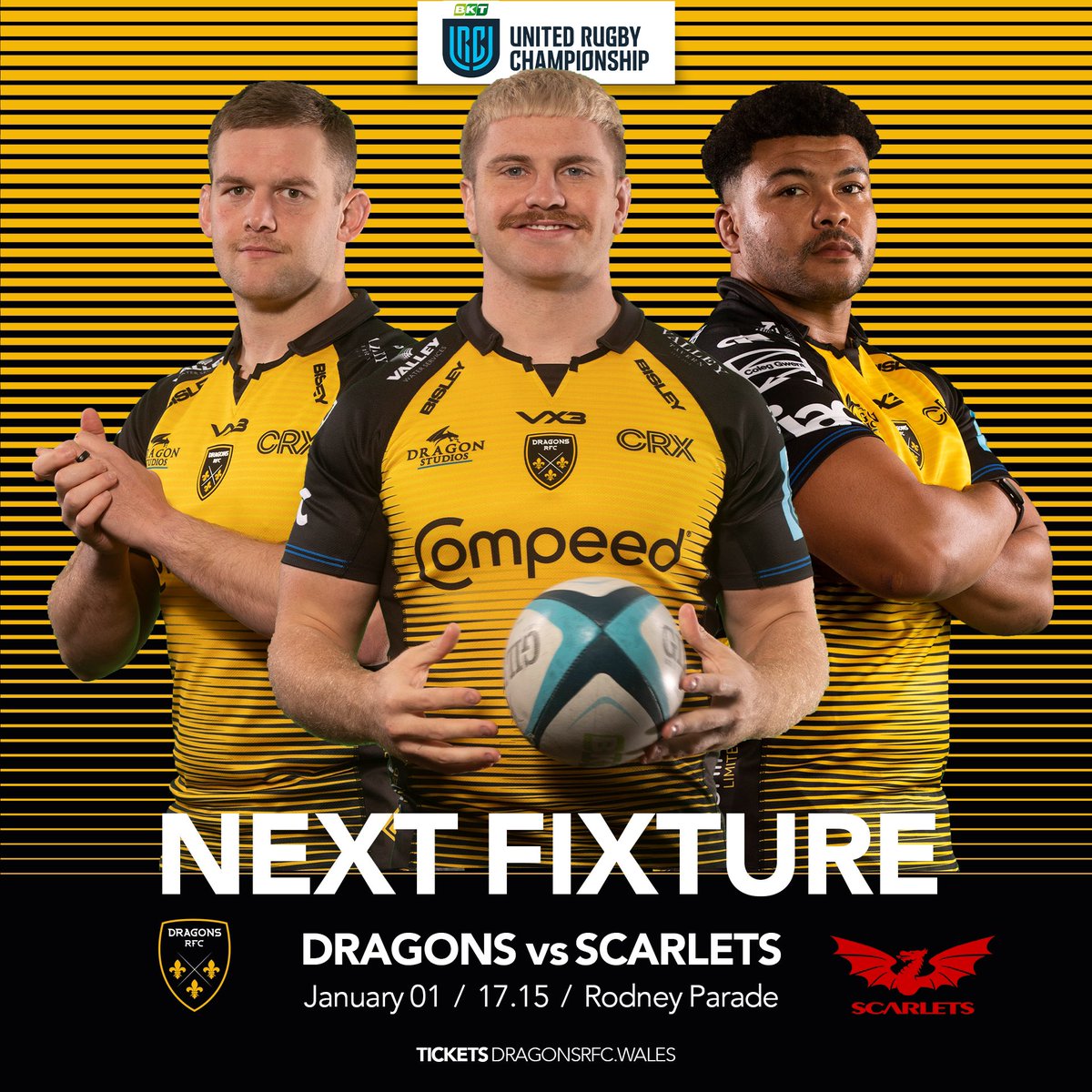 We may be full for New Year’s Eve but if you fancy starting your new year off on the right foot, we’re open New Year’s Day (2.30pm for drinks, 3.30pm for food). Join us pre, during or post @dragonsrfc V @scarlets_rugby🏉🍻🍔🍟. No need to book, just turn up🙌🏽 #thepod #newport