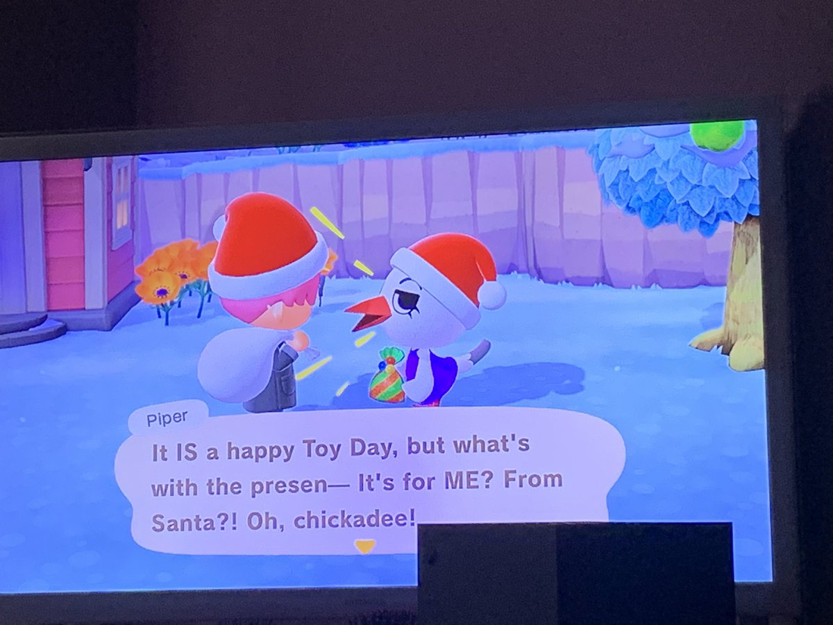 NatalieS157's tweet photo. My Animal Crossing Adventure Part 174! Happy Toy Day! PT 5๐
๐ป๐
โบ๏ธ๐คโ๐ป๐ง๐ฎ๐
๐ถ๐ฆ๐ฏ๐ธ๐ป๐ฆ๐๐ผ๐ฎ๐น๐ปโโ๏ธ๐ท๐
#GamerSession #GamePlay #GamerGirl #Nerd #NintendoSwitch #AnimalCrossing #MistyCove #ToyDay #Jiggles #MerryChristmasEve #PlayingSanta #Gifts #Toys #Piper #Friends #Winter https://t.co/w1JEjIodPY