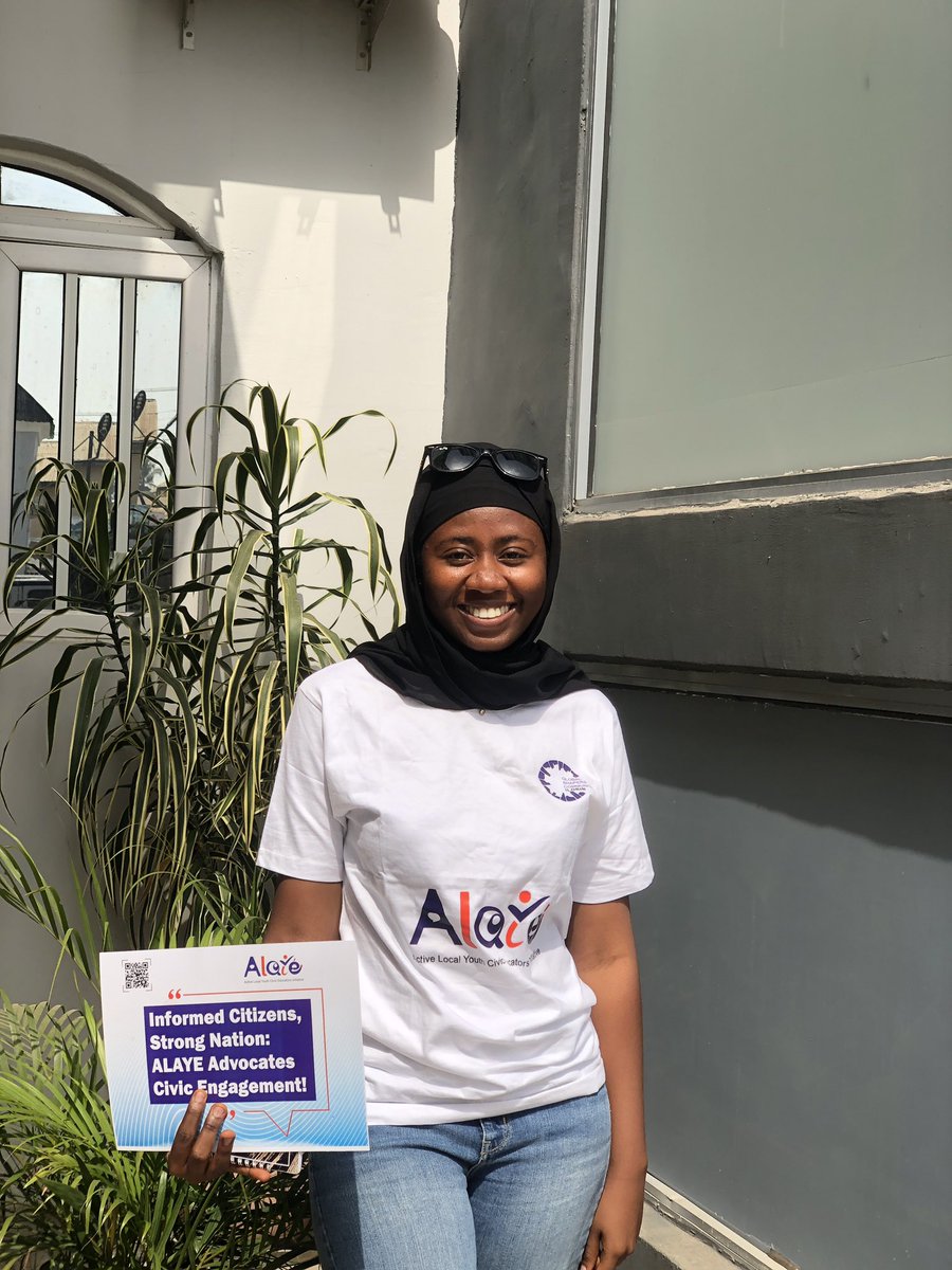 Rhaphat's tweet photo. 1/6

I am privileged to be one of the 30 youths selected for the first cohort of the ALAYE initiative organized by ilorin global shapers. @GSCIlorin @YIAGA @UKinNigeria @bolaonboard #civicsavvyilorin #ALAYETransforms #civiceducator #iamanALAYE #iamcivicsavvy https://t.co/hLNmJYRas7