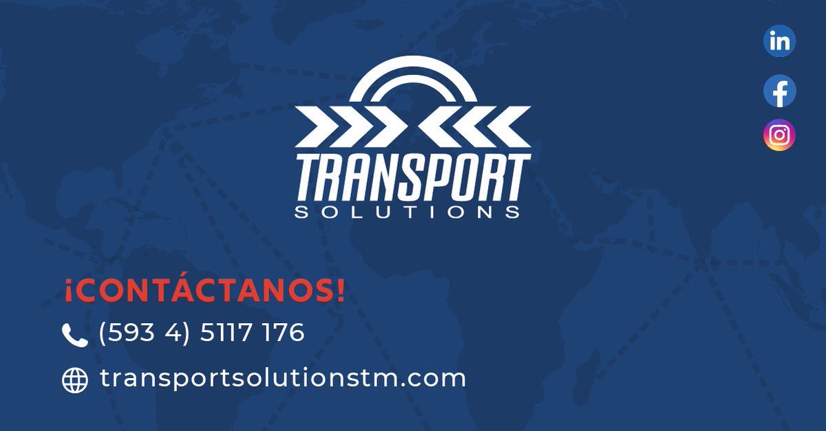 TSTMSA's tweet photo. Recuerda que, te ofrecemos servicios logísticos, seguridad y óptimos tiempos de entrega en tus importaciones y exportaciones. 

¡Somos Transport Solutions™️!
Su carga a tiempo. ⏱️ 

#TransportSolutions https://t.co/kPbAaIlE29