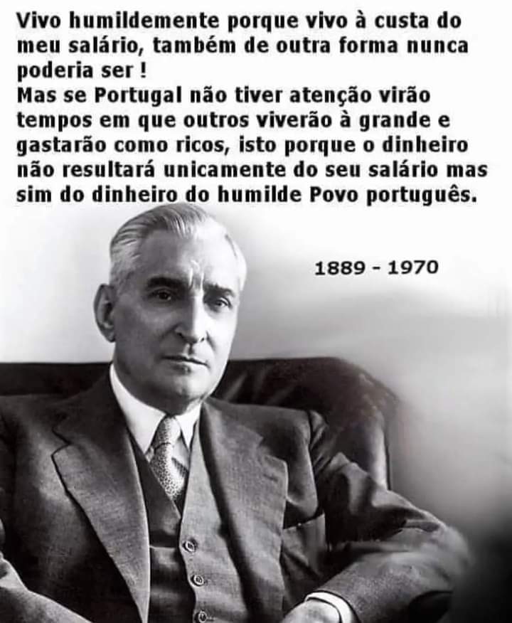 🇵🇹Havemos de chorar os mortos, se os vivos os não merecerem! 🙏
                            Salazar