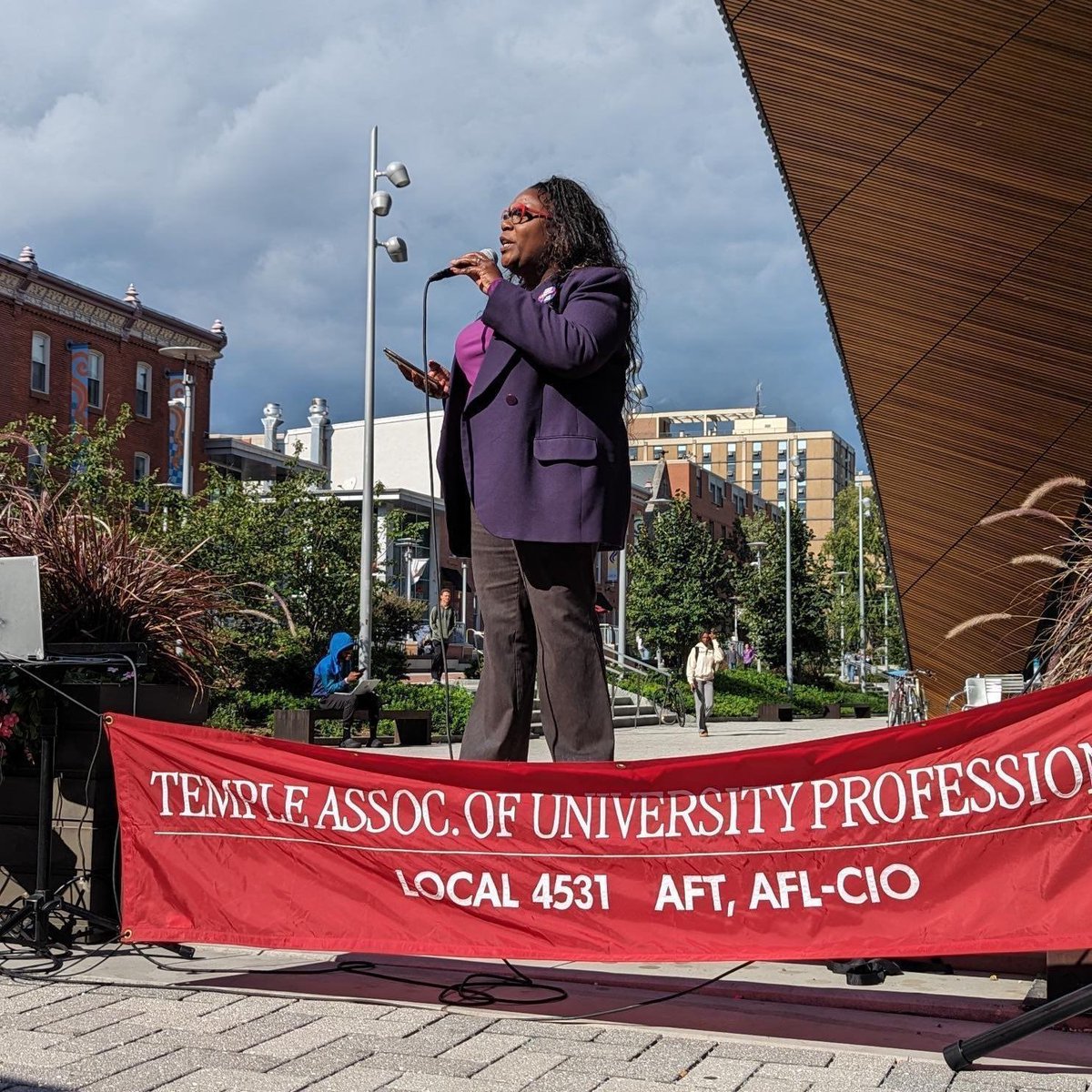 ✅ | The Temple Association of University Professionals has called for a #CeasefireNOW.