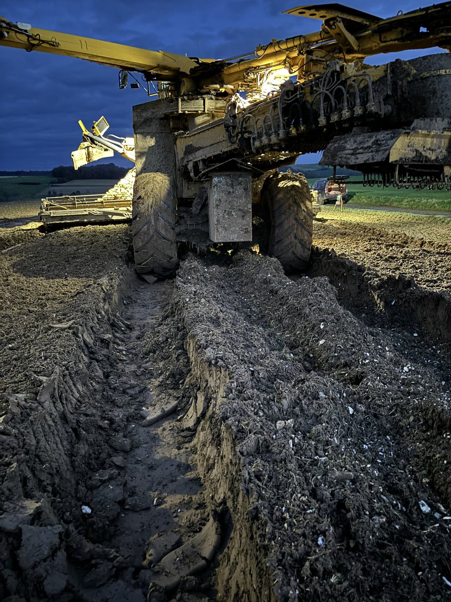 delaporte62's tweet photo. Ce soir c’est déterrage des @_MissBetter c’est sûr qu’après les 900 mm de cet automne ça laisse des traces , des dépôts et encore plus de 15% de tare déchets #tereos #cgb https://t.co/n7iUaAvsTa