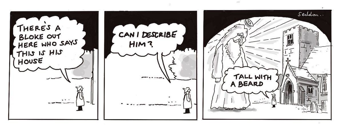 seddoncartoons's tweet photo. Unexpected visitor
#SaturdayCartoon https://t.co/WhYSTJlwGs