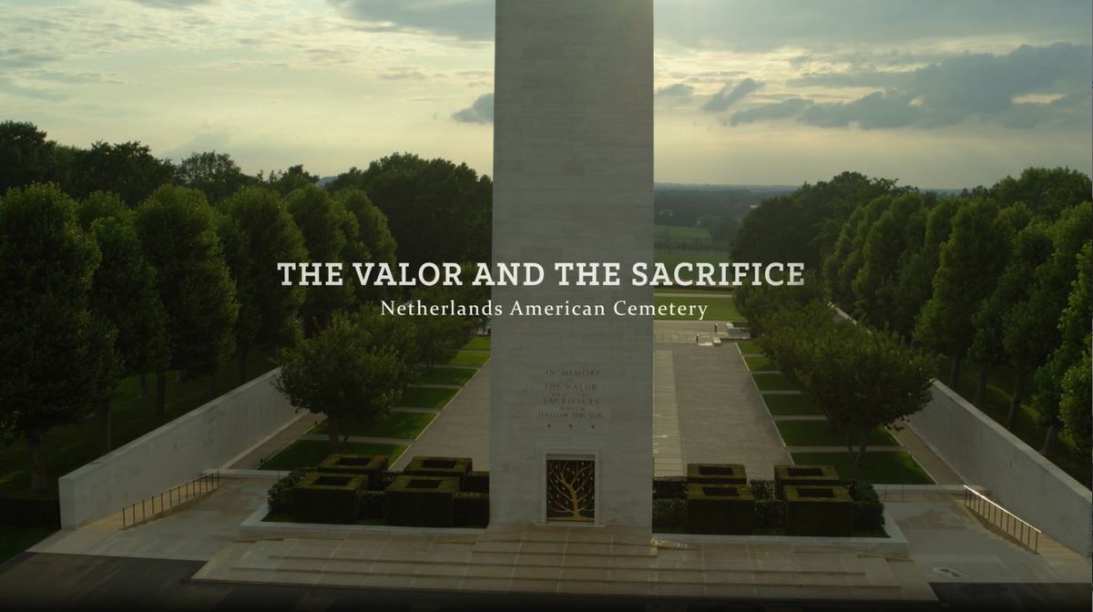 "The Valor and the Sacrifice," the film shown within the visitor center at Netherlands American Cemetery is now available on YouTube.

Watch now for a powerful insight into the true cost of war in Europe during World War II ⤵️

youtu.be/0Vr1uWfJTCQ