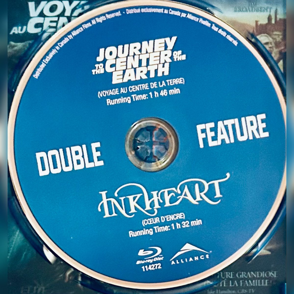 #NewArrival! Journey to the Centre of the Earth/Inkheart (Blu-ray, 2010) Brendan Fraser OOP

rareflicksplus.com/all-products/o…

#JourneytotheCentreoftheEarth #Inkheart #BrendanFraser #OOP #DoubleFeature #Bluray #Blurays #PhysicalMedia #ActionMovie #AdventureMovie