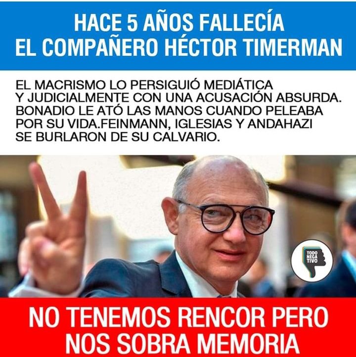 89113515aJuan's tweet photo. #HectorTimerman
Tarde o temprano tendrá justicia.!!
Ni olvido ni perdón.
Yo si soy rencoroso!! https://t.co/Po6l2GBy5i