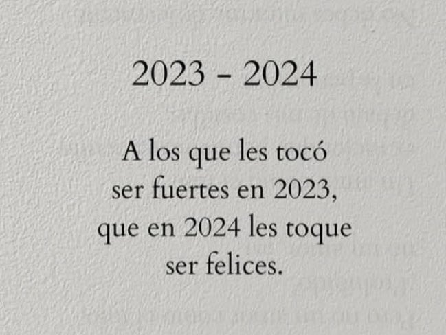 laelihacheele's tweet photo. a los que nos tocó ser fuertes en 2017,2018,2019,2020,2021,2022,2023 nos toque ser felices en 2024🙏🏻🙏🏻 https://t.co/35CCb7VXZh