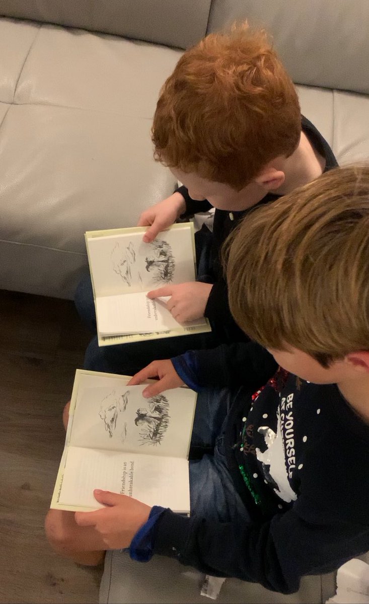 Fantastic news…congratulations <a href="/Rob7Burrow/">Rob Burrow CBE</a> and Kev Sinfield. Please do buy their lovely book on friendship, being read here by my grandson and his friend. How proud was I when they read it together at Christmas.❤️It’s great for girls too btw.
waterstones.com/book/with-you-…