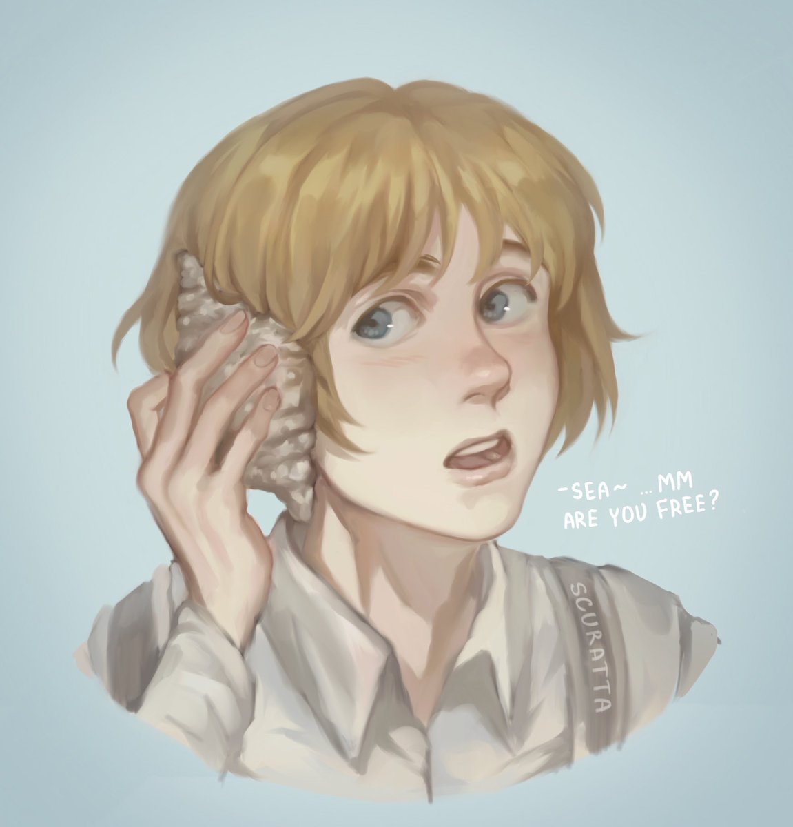 scurat1a's tweet photo. Yesterday was my bithday and i drew Armin for my cake lol #arminarlert #AttackonTitan #snk #attackontitanfanart https://t.co/7lTXHt568b