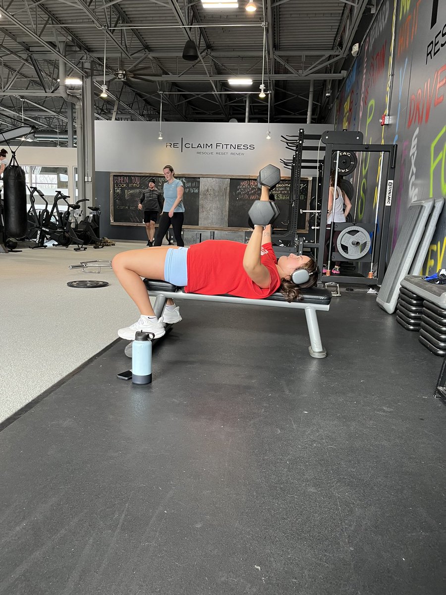 E_7018's tweet image. Gym &amp;amp; Hitting #smwc