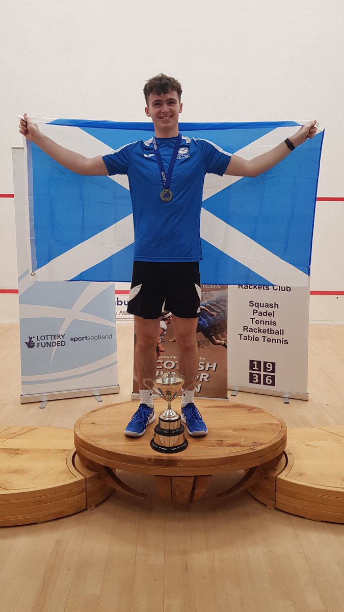 Couldn't be more proud of <a href="/kylepenman05/">Kyle Penman</a>. I took him along to his first Scottish Junior Open at the age of 10 and now, all these years later, he has gone and won it.
Give your kids roots to grow and wings to fly...then watch them soar 😍

<a href="/Scottish_Squash/">Scottish Squash 🏴󠁧󠁢󠁳󠁣󠁴󠁿</a> <a href="/WHS_SSOS/">Wallace High PE</a> <a href="/PennSquash/">Penn Squash</a>