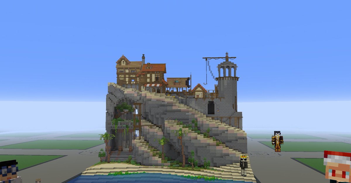 Update of my last terra  🏴‍☠️🏝️
Built on the <a href="/Builder_Tavern/">Builder's Tavern</a> server

#Minecraft #Minecraftbuilds #Minecraft建築コミュ