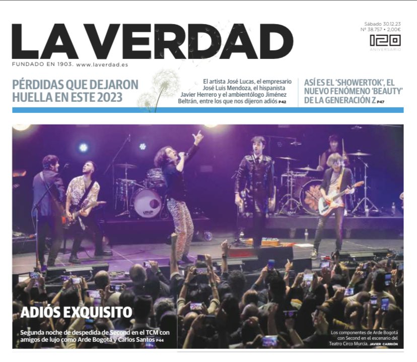 Un grupo que ha dado tanto como <a href="/secondmusic/">Second</a> merecía la más visible despedida. A punto están de dar su último concierto. Siempre permanecerán en nuestro recuerdo