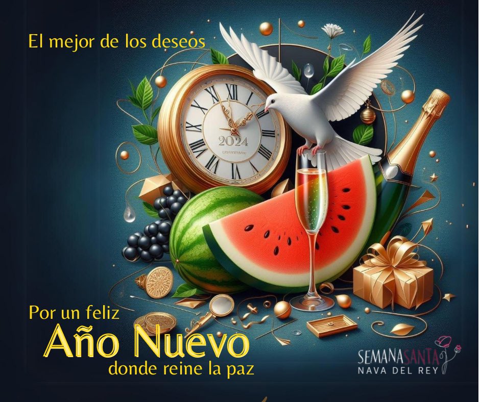 Queridas amigas y amigos,

Terminamos un año complicado, polarizado y con guerras en Ucrania y la Franja Gaza. 🕊️ Por un 2024 lleno de paz y concordia. Gracias por vuestra amistad y apoyo. 💪 ¡Feliz Año Nuevo! 🎉 #Paz2024 #Amistad
