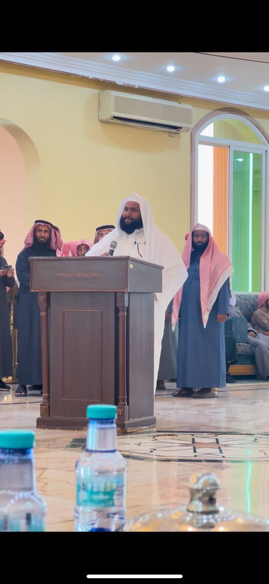 MohmmdAltamimi's tweet photo. شرفنا ظهيرة هذا اليوم السبت عند 
آل عبدالله في حي القارة بتمير الشيخ الدكتور/عبدالله الجارالله
المقرئ بالحرم النبوي
وجمع من الوجهاء والمشائخ والقضاة ورجال الاعمال
وقد قدم حفل خطابي تخلله تلاوات للقرآن وقصائد شعرية وكلمات ترحيبية وتوجيهيه https://t.co/etm76PMb8q