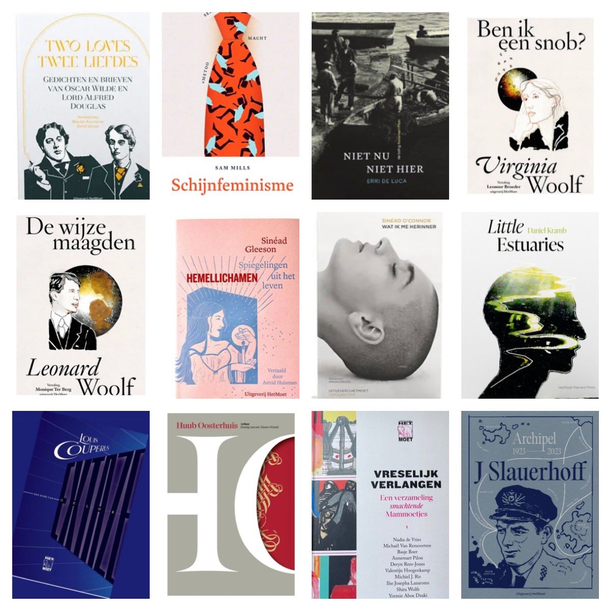 Boeken uitgegeven in 2023 door uitgeverij HetMoet….

Iedere titel heeft alle verdiende liefde en aandacht gekregen. En daar zijn we heel erg trots op!

Dank aan al onze vertalers, illustratoren, redacteuren en auteurs en…. De liefste lezers van

Een boek maak je nooit alleen 💕