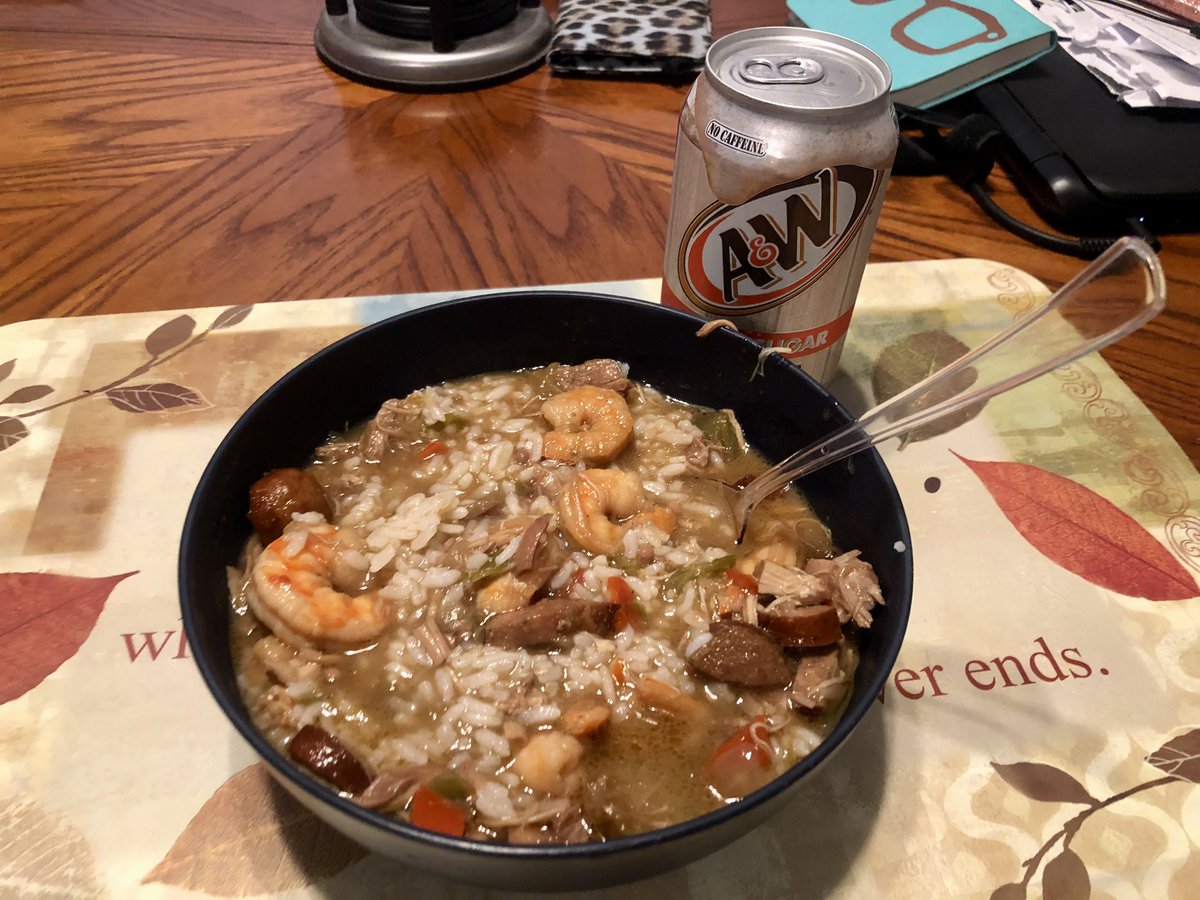 dad made gumbo