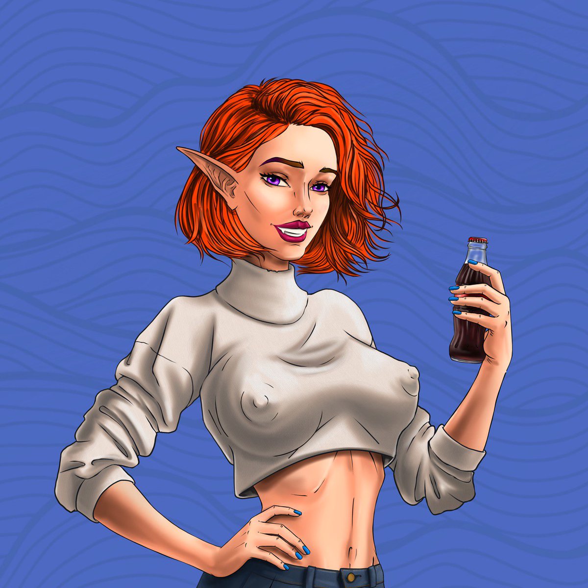 ConstantlnTech's tweet photo. Sparkling Euphoria 🍹 is a true connoisseur of fizzy drinks, and her style is inspired by ease and convenience.
   Rarible NFT (0.1) https://t.co/DX8T6q3GRV

#nftart #rarible #constantlnTech #tech #techsorceresses #TSS https://t.co/LN2iRRfjMC