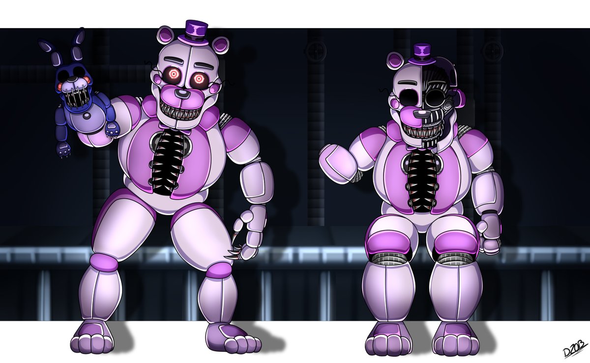 *ANIMATRONIC FUSION!!*     

(Today we have Funtime Freddy x Nightmare Fredbear🐻)   #FNAF #funtimefreddy #NightmareFredbear