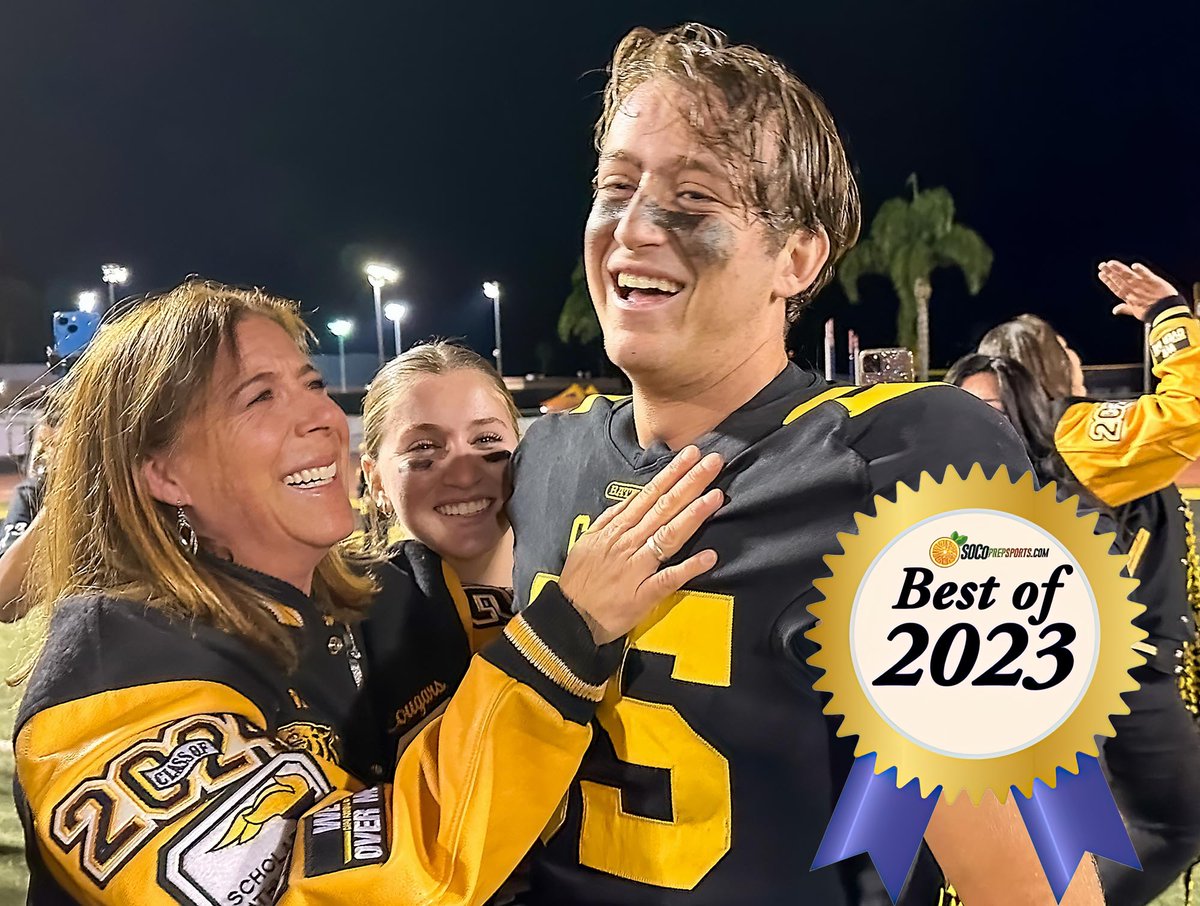 SOCo Prep Sports (@socoprepsports) on Twitter photo Best football game of 2023!
STORY: Dylan Fingersh kicks game-winning field goal to push Capo Valley football past Downey in CIF-Southern Section Div. 4 playoffs
socoprepsports.com/dylan-fingersh…
<a href="/CapoValleyHS/">Capo Valley HS</a> <a href="/capofootball/">Capo Valley Football</a> <a href="/dylanfingersh/">Dylan Fingersh</a> Best football game of 2023!
STORY: Dylan Fingersh kicks game-winning field goal to push Capo Valley football past Downey in CIF-Southern Section Div. 4 playoffs
socoprepsports.com/dylan-fingersh…
<a href="/CapoValleyHS/">Capo Valley HS</a> <a href="/capofootball/">Capo Valley Football</a> <a href="/dylanfingersh/">Dylan Fingersh</a>