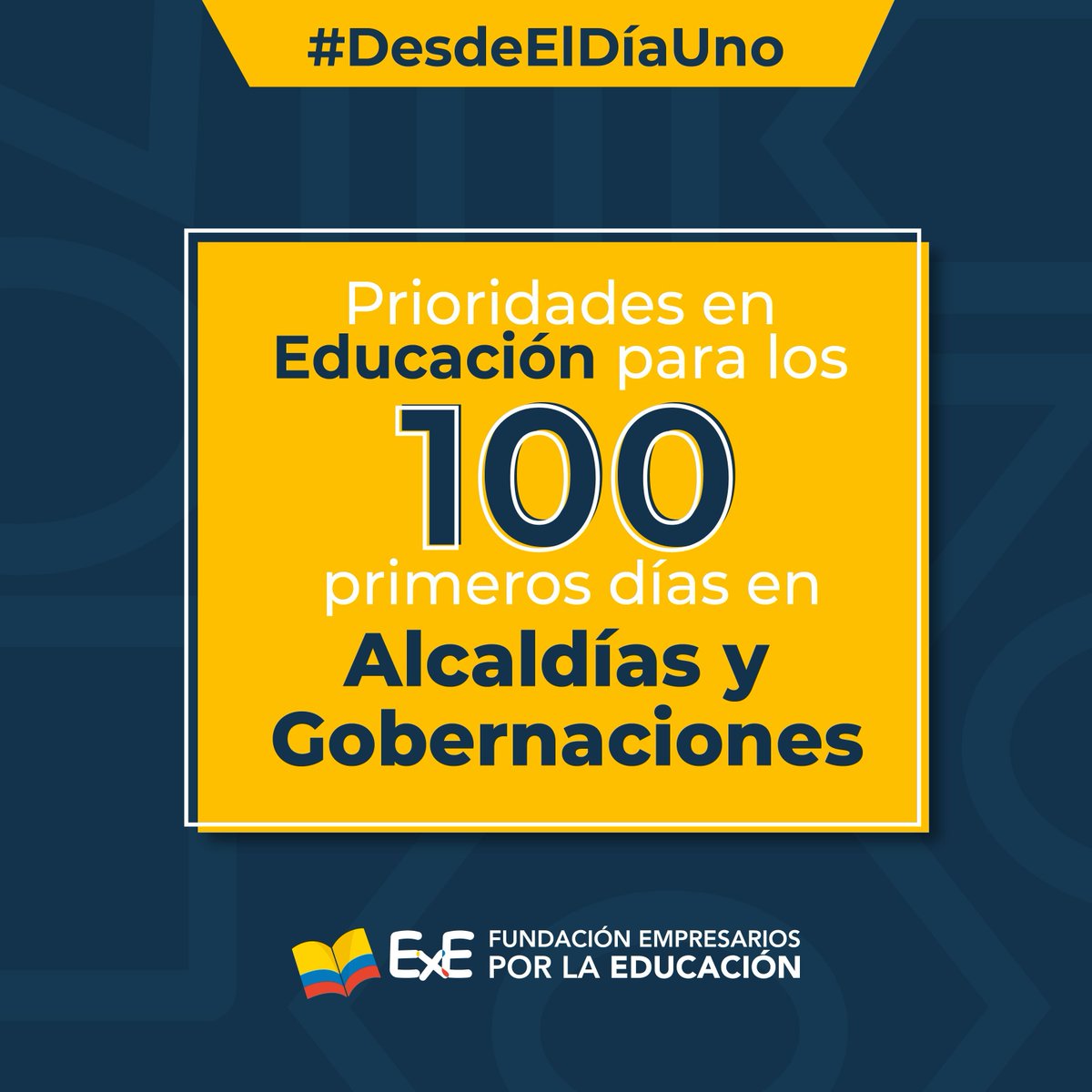 Fundacion_ExE's tweet photo. #DesdeElDíaUno 📢 Descubra las prioridades para la educación en Colombia esenciales para gobernadores y alcaldes en  👉https://t.co/jblwaQS9zd  📚 Prepárece desde el primer día para abordar los desafios con información esencial y evidencia 🚀 https://t.co/vrp5A33dlz