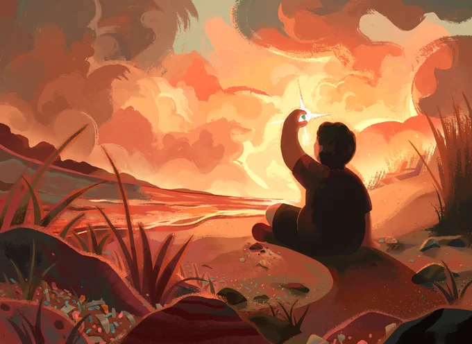Hi #PortfolioDay !I'm Mathias, a queer illustrator looking for work in children's books, covers, product design, editorial, and other fun projects you might have in mind!--   mathias.illustration.com   