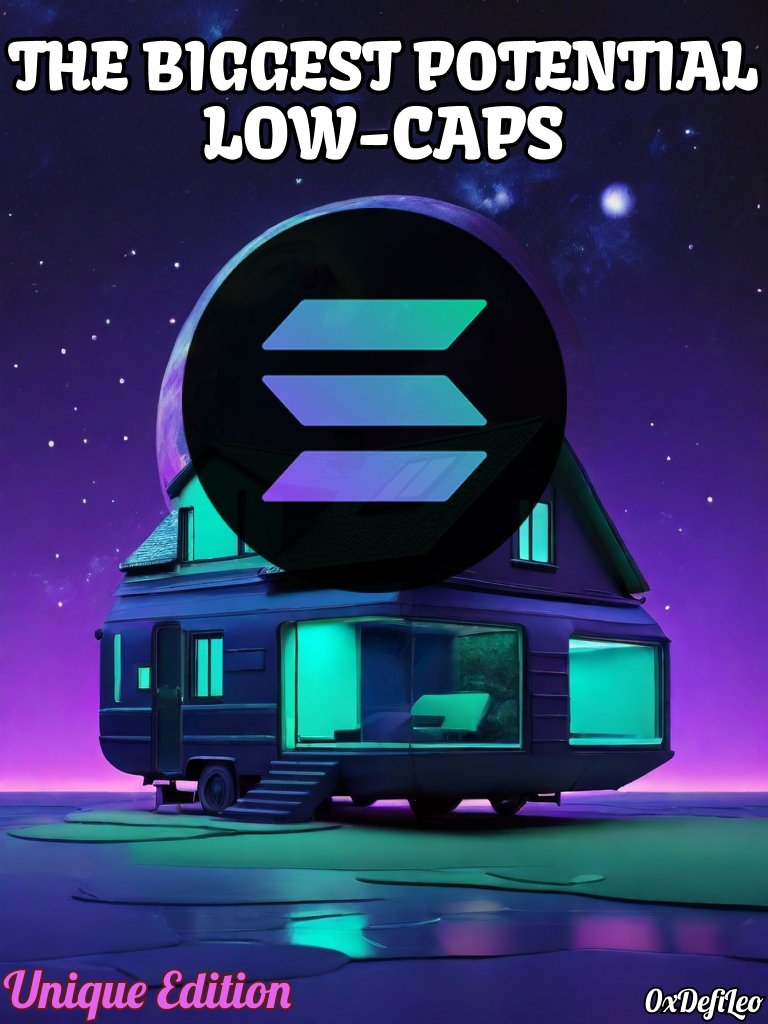 The $SOL low-caps is creating new millionaires.

It's still early, and anyone has the potential to make 50-1000x in 2024 Q1.

Here are the top 5 tokens with 50-1000x potential: 🧵👇