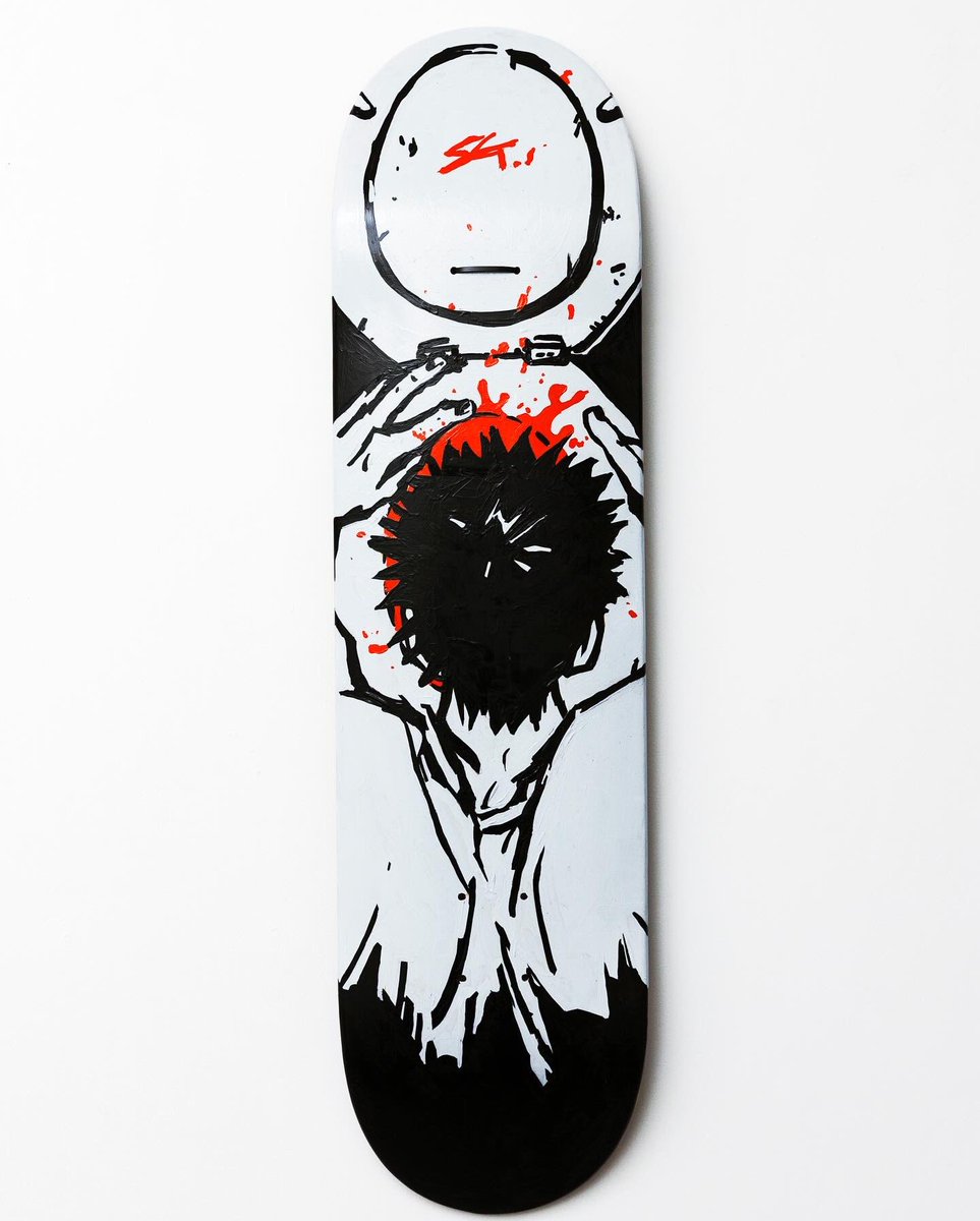 「「SG deck 8.0」 205×806mm ノーズ176mm/テール166m」|SG｜高円寺個展4.20-のイラスト