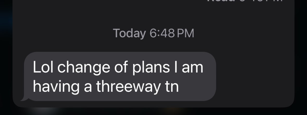s__deb0's tweet photo. girls night is canceled https://t.co/W0XtLJUIp0