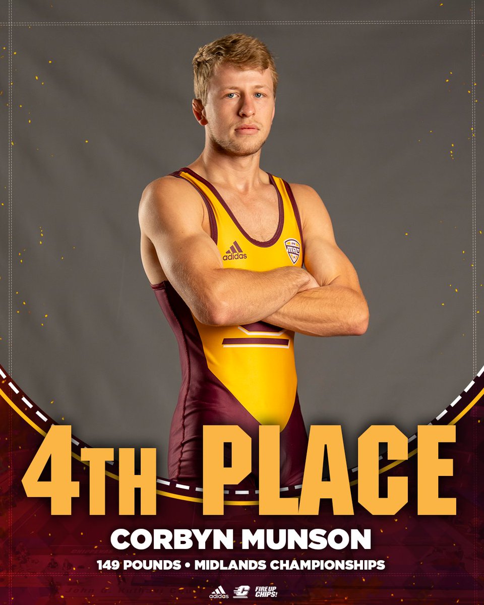 CMUWrestling's tweet photo. #FireUpChips https://t.co/FKd0MQq7Zs
