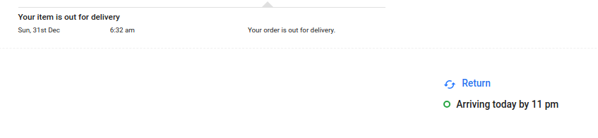 lavanyadeepak's tweet image. @Flipkart need to be more rational in their estimates. An order which is #OutForDelivery at 6 AM is predicted with an estimate for 11 PM.

I guess a whole city round trip in #Chennai wouldn&apos;t take that long too, @flipkartsupport