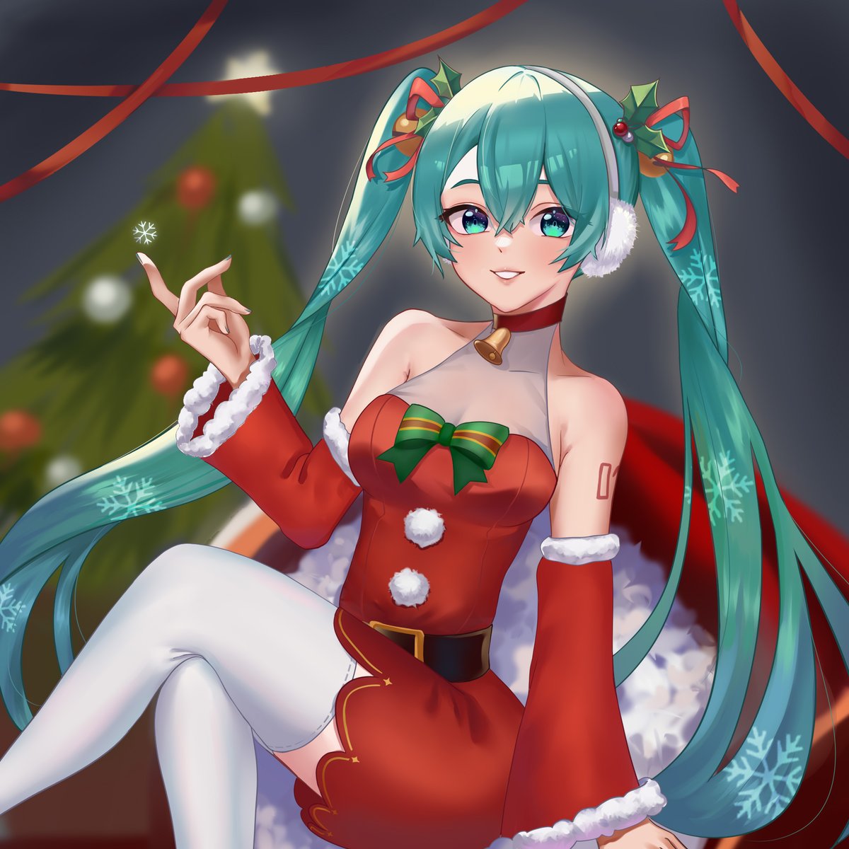 rumi4an's tweet photo. #miku #初音ミク 　❄️❄️❄️ https://t.co/QSygpWEJhu