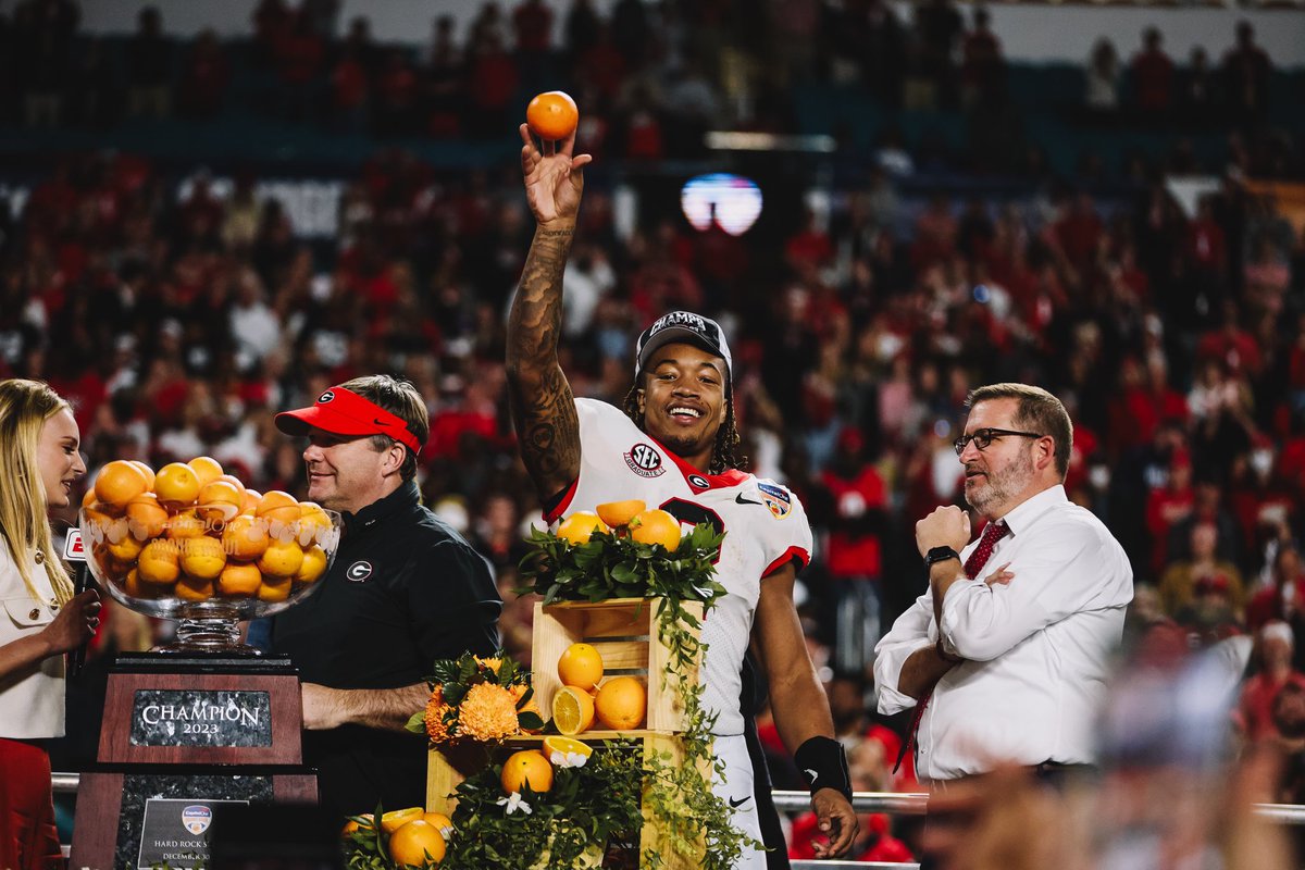 Georgia Football tweet media