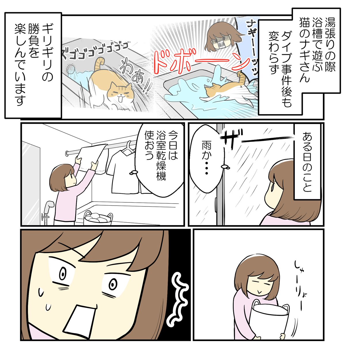 お風呂大好き猫に事件発生(1/2)

#漫画が読めるハッシュタグ 