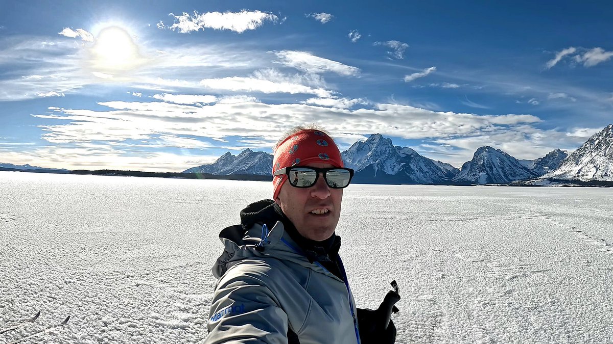 Epic skiing on Jackson Lake | Grand Teton National Park