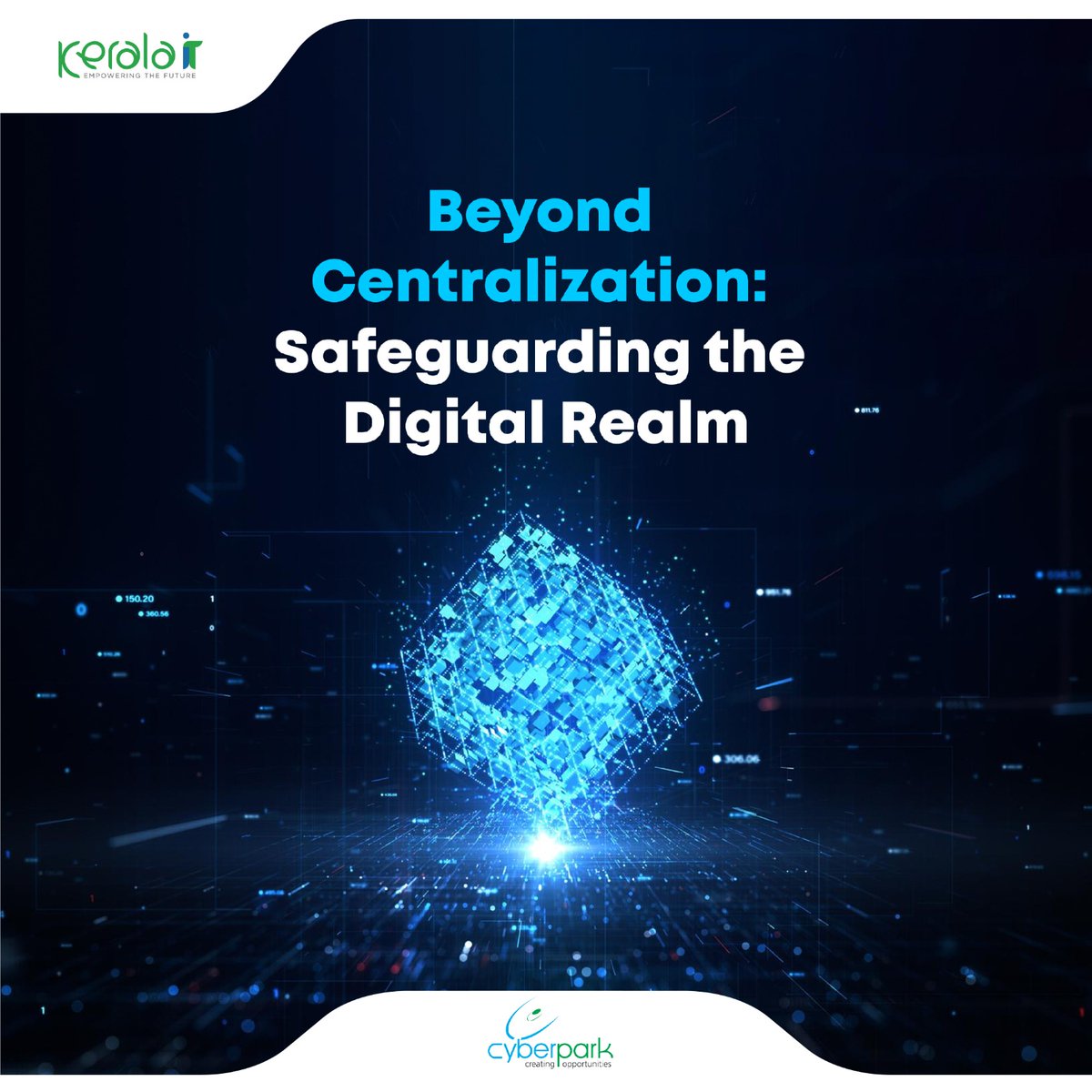 Blockchain, initially the foundation of cryptocurrencies, has transformed into a decentralized stronghold, poised to revolutionize the protection of sensitive information. Know more: bit.ly/3v7EpOk

#CyberparkKozhikode #Kozhikode #Calicut #KeralaITParks #Blog