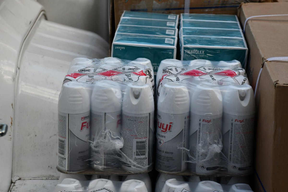 El Ministerio de Salud entregó insumos a los Hospitales de Sáenz Peña, Pinedo y Charata 💯

Estos insumos son esenciales para el normal funcionamiento de los centros asistenciales de Salud y que además ayudarán a la prevención del virus del Dengue. 🚫🦟