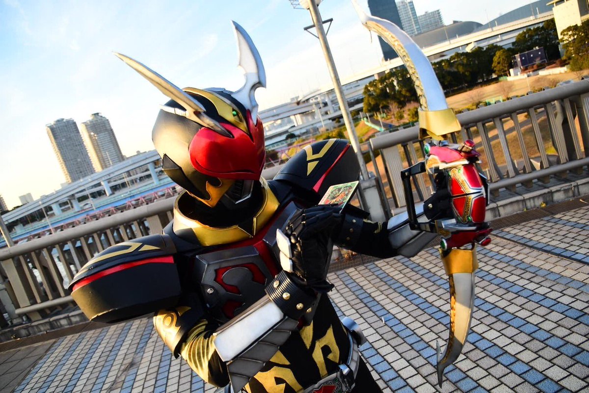 コスイベでは初出しの仮面ライダーカリスでした！ 📷@Atsu24k #とな