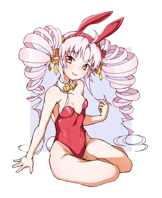 月並みだけど一年はっやこないだ描いたばっかの感覚だわさよなら兎年さよならバニー年 