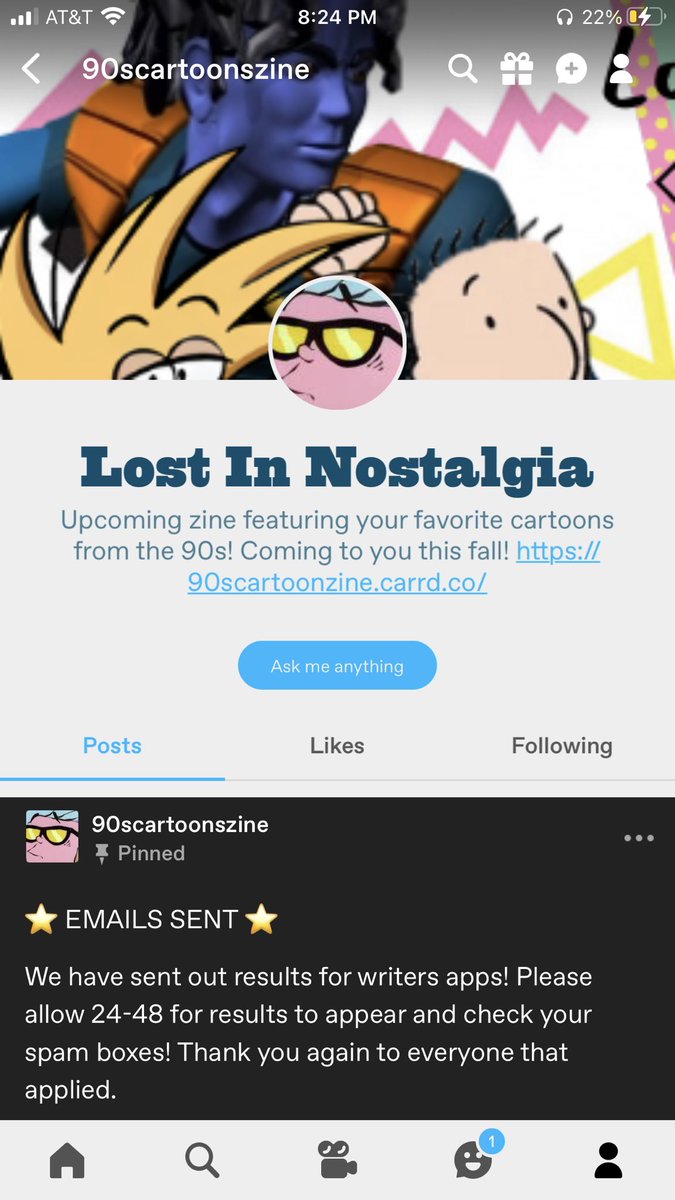 We are also on tumblr!

tumblr.com/90scartoonszine