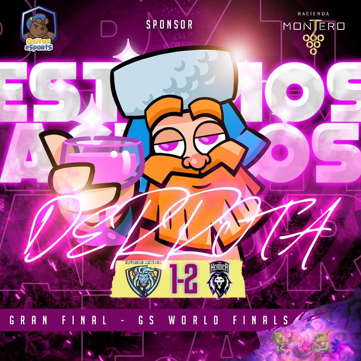 🌐|#ClashRoyale

🏆|<a href="/GGSeriesOK/">Global Series</a>
🆚|<a href="/Heroica_team/">Team Heroica</a>
❌|1️⃣-2️⃣
🛡️|#Final

🎮|#Players

<a href="/98AdrianMarquez/">Adrian M</a>
<a href="/ViktorCR10/">Viktor</a>
<a href="/ErnestoRsr/">『ᴰᵃʳᴋ』Ernestoシ︎</a>
<a href="/Bryan_CCRR/">B r y a n ツ</a>

🗣️|#Staff

👩|<a href="/LaurithaCR/">OS - Lauritha</a>
🧑🏻‍🍳|@jorgebernabe_
🎙️|<a href="/BastianShow11/">Wachate el Show</a>

👨‍💼#CEO

👩‍💼|<a href="/PipyThebest/">Pipy Thebest</a>
👨‍💼|<a href="/OsitosEsports/">Ositos eSports</a>