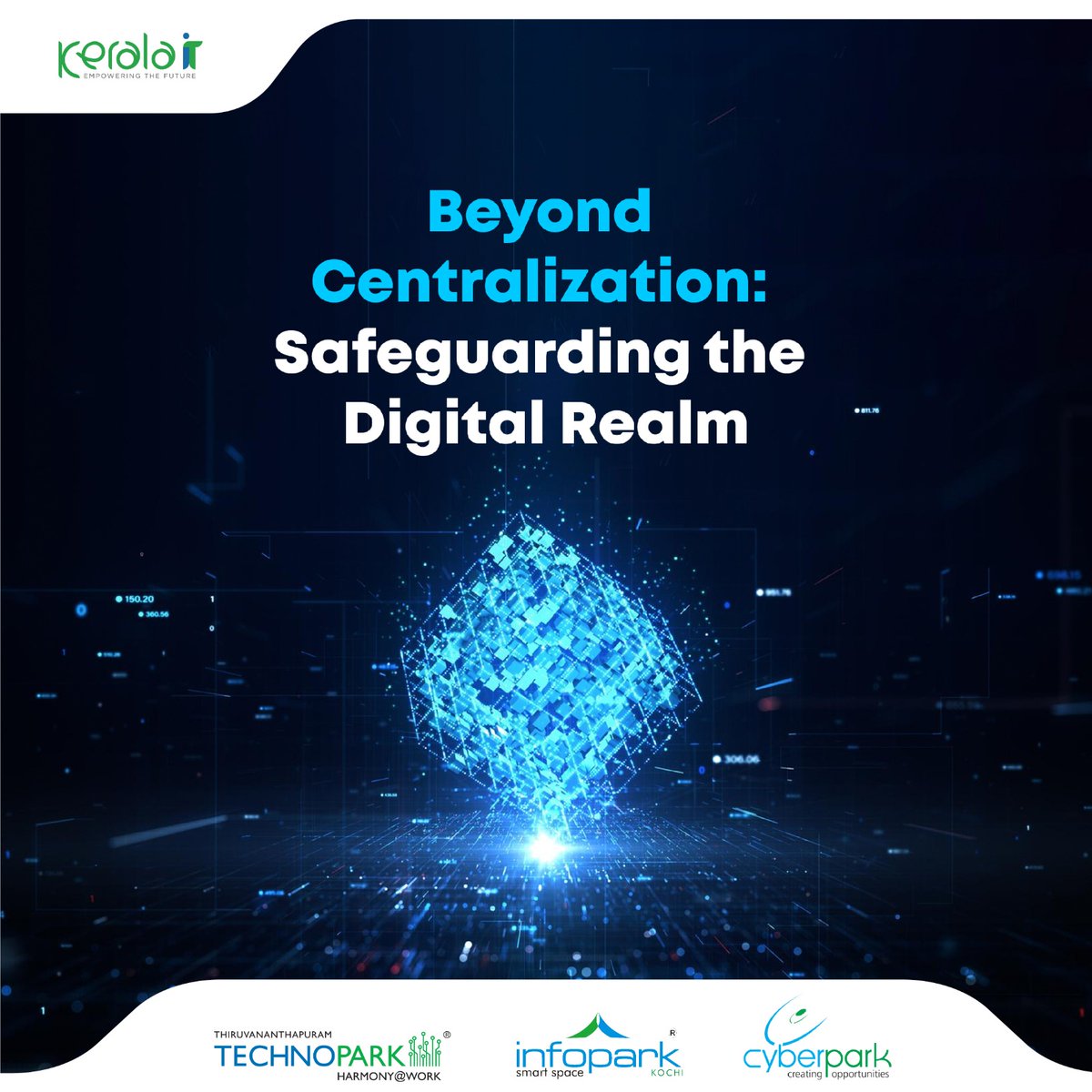Blockchain, initially the foundation of cryptocurrencies, has transformed into a decentralized stronghold, poised to revolutionize the protection of sensitive information. Know more: shorturl.at/lsSX6

#KeralaIT #ITParks #KeralaITParks #KeralaITMission #Blog