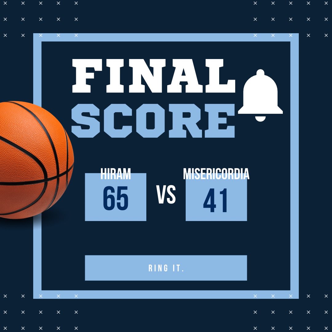 Ended 2023 with a road WIN! 🔔

S. Owens🦴- Big Dawg of the Game
9 pts (career high), 2-2 FG and 5-5 FT, 3 rebs, 1 blk
TEAM: 48 REBOUNDS &amp; 17 ASSISTS 

We’ll be back in action to start conference play on Wednesday at home! 

#hiramcollege #hcwbb #lifeofaterrier #ringit #youmatter