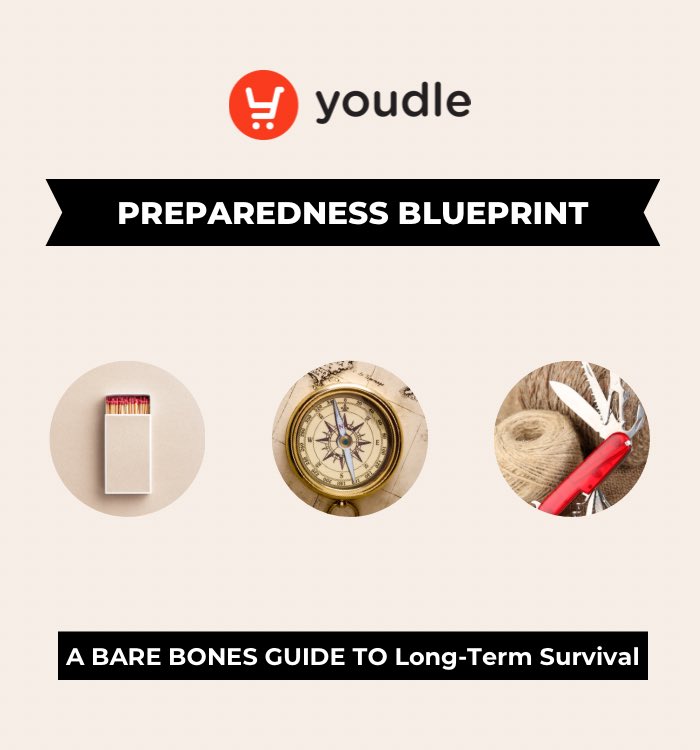 GetYoudle's tweet photo. Free disaster preparedness blueprint download. What 'Leave the World Behind' on Netflix doesn't tell you: https://t.co/MFPlYP3XwM #LeaveTheWorldBehind #free #disasterpreparedness https://t.co/KDA4iINU9w