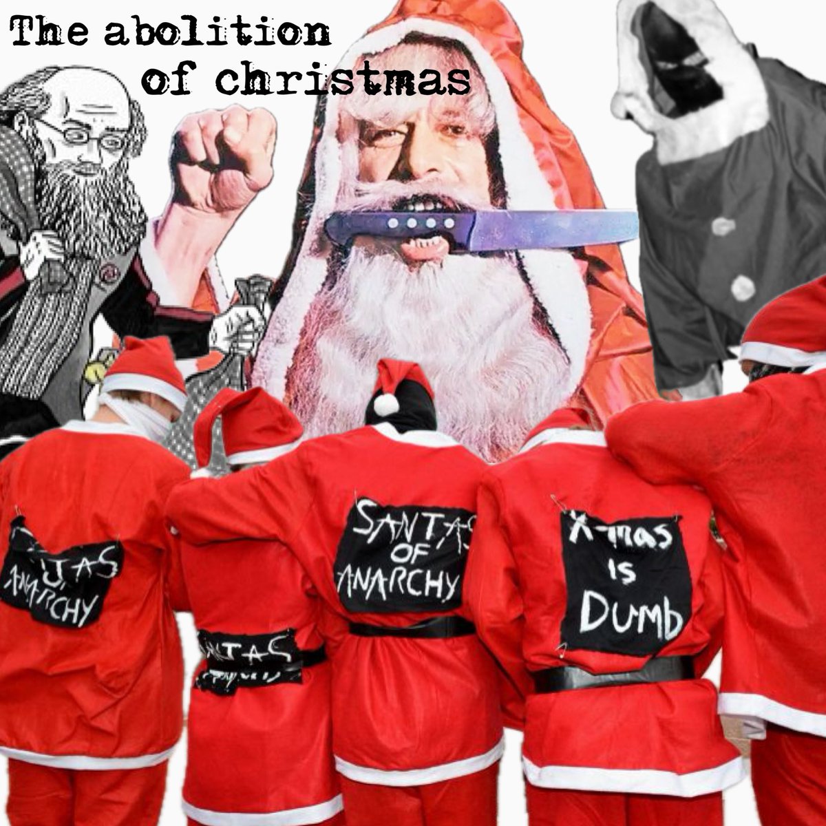 Anarkism_info's tweet photo. Is it over?! 🏴 #abolition #anti_colonial #anti_fascist #anti_capitalist #anarchist #santas_of_anarchy 🔥 https://t.co/JCMByopnve