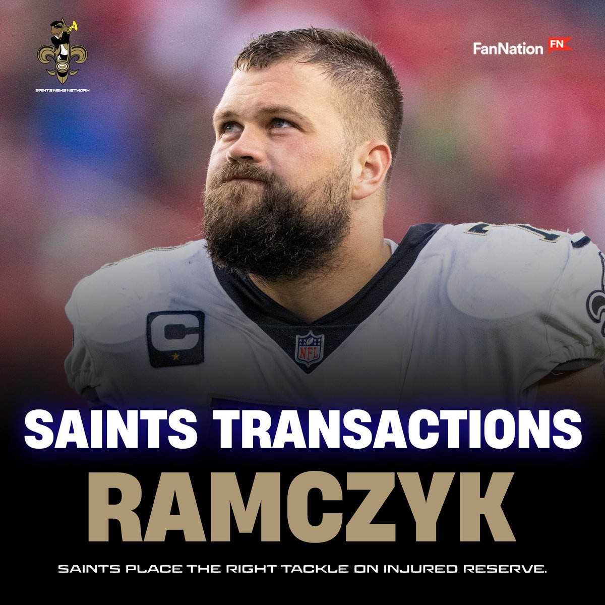 Saints Transactions: Ramczyk, Erving, Jean-Charles Status For Saints-Bucs Game #Saints | #NFL | @SaintsNews Transaction: si.com/nfl/saints/new… si.com/nfl/saints/new…